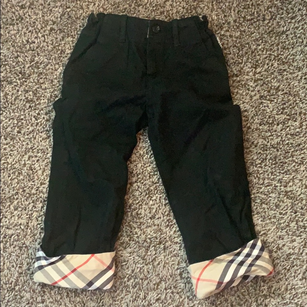 Toddler Burberry Black Pants